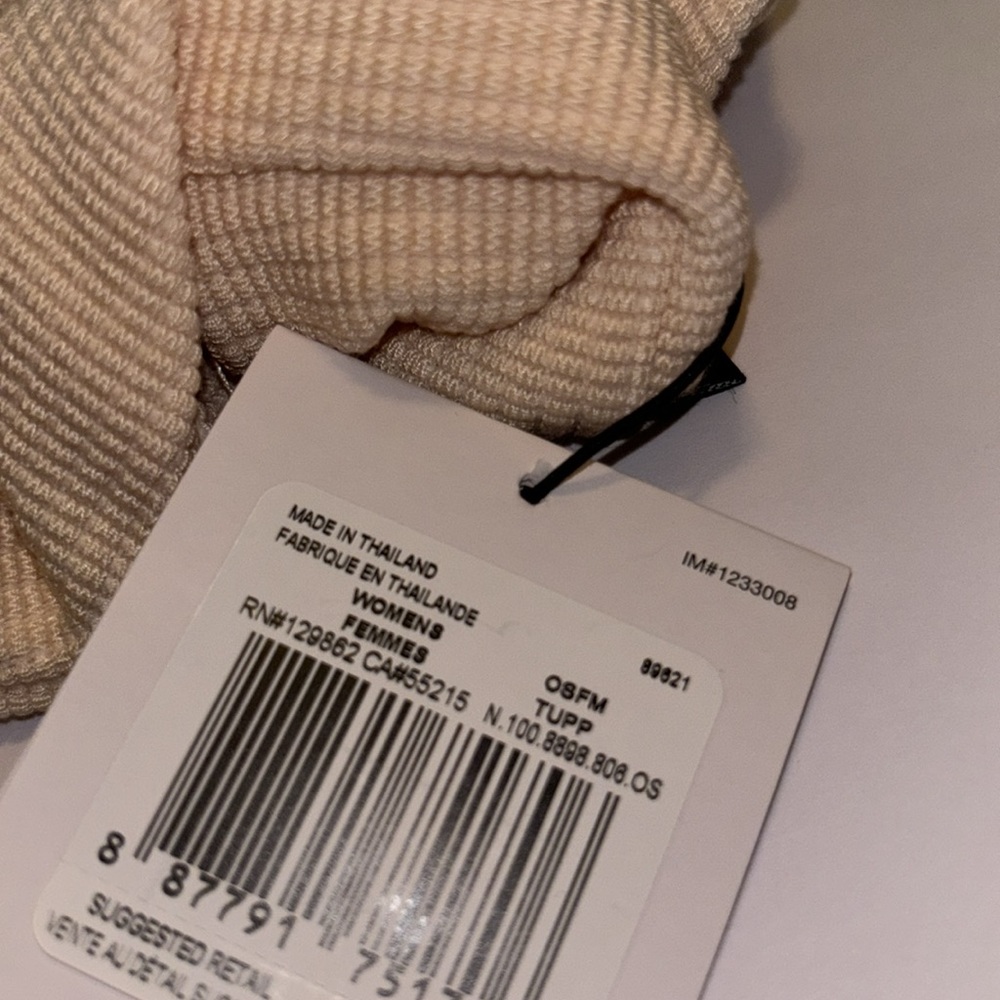 Nike Guava Ice Gathered Waffle Hair Tie - Picture 5 of 9
